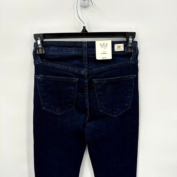 LTJ  Letters to Juliet NWT Siena High Rise Straight Dark Denim Jean // 24 - Picture 6 of 9